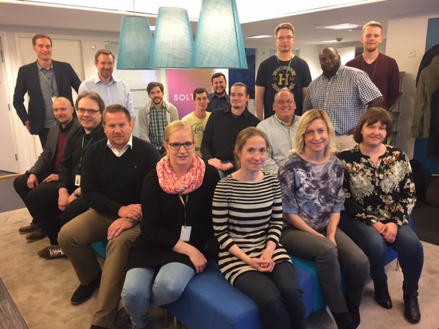 Assa Abloy & Solteq global team