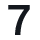 Numero 7.