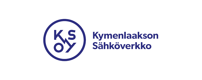 Logo of Kymenlaakson Sähköverkko.
