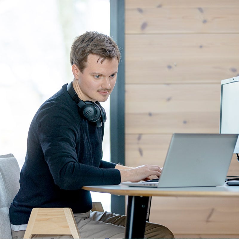 Software developer at Solteq