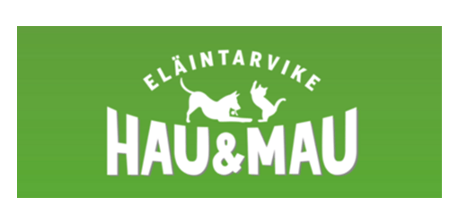 Eläintarvike Hau & Mau logo