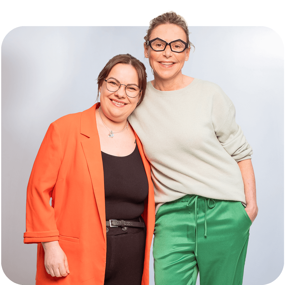 Pia Pekkala and Charlotte Wegeberg