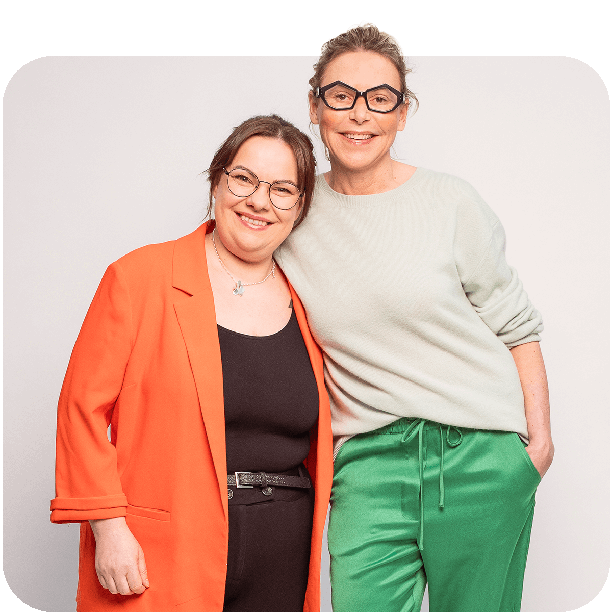 Pia Pekkala and Charlotte Wegeberg