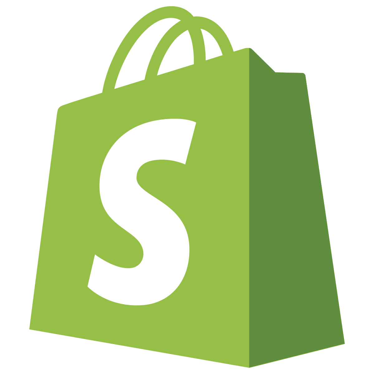 Shopify bag logo