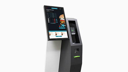 Selvbetjent POS-kiosk