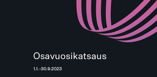 Osavuosikatsauksen kansikuva