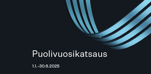 Puolivuosikatsauksen kansikuva