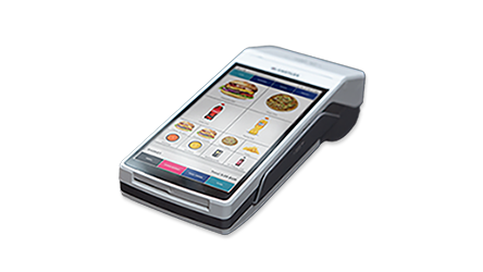 Mobile POS device.