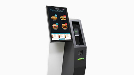 Solteq Cloud POS self-self service kiosk.