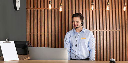 Hotel receptionist