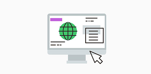 omvandlingsfrekvensoptimeringsbild där datorskärmen har webbsidekonverteringsoptimeringsillustration